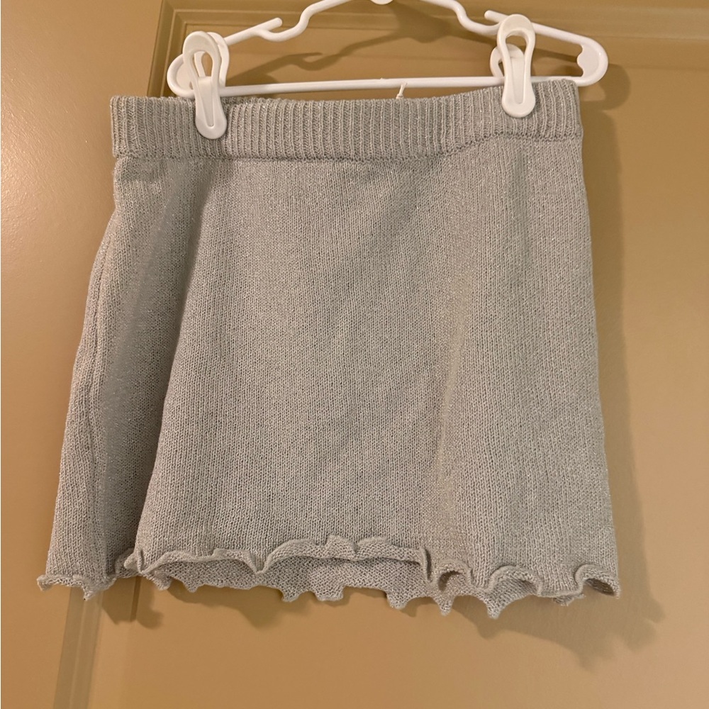 Emory Park Shimmering Silver Knit